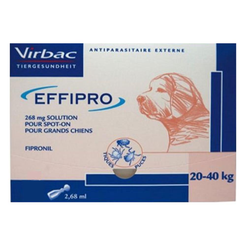 Effipro Spot-On Solution For Dogs 45 To 88 Lbs (Pink) 4 Pack-image-831